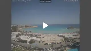 Thumbnail May 10, 2026 13:00 Ayia Napa Cyprus - Nissi Beach Panorama