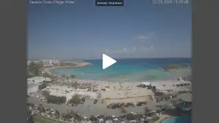 Thumbnail May 23, 2026 13:00 Ayia Napa Cyprus - Nissi Beach Panorama