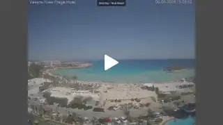 Thumbnail June 6, 2026 12:00 Ayia Napa Cyprus - Nissi Beach Panorama
