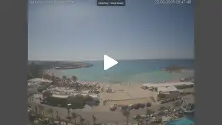 Thumbnail June 22, 2026 07:00 Ayia Napa Cyprus - Nissi Beach Panorama