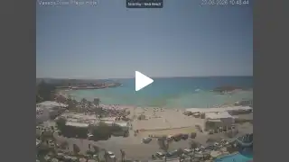 Thumbnail June 22, 2026 08:00 Ayia Napa Cyprus - Nissi Beach Panorama
