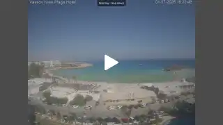 Thumbnail July 1, 2026 14:00 Ayia Napa Cyprus - Nissi Beach Panorama