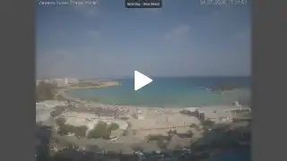 Thumbnail July 4, 2026 15:00 Ayia Napa Cyprus - Nissi Beach Panorama