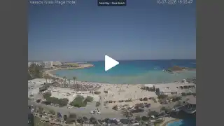 Thumbnail July 10, 2026 13:00 Ayia Napa Cyprus - Nissi Beach Panorama
