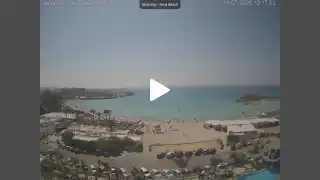Thumbnail July 11, 2026 08:00 Ayia Napa Cyprus - Nissi Beach Panorama
