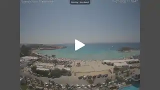 Thumbnail July 11, 2026 09:00 Ayia Napa Cyprus - Nissi Beach Panorama