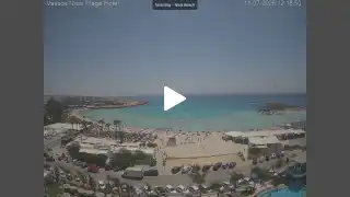 Thumbnail July 11, 2026 10:00 Ayia Napa Cyprus - Nissi Beach Panorama