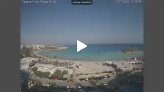 Thumbnail July 11, 2026 15:00 Ayia Napa Cyprus - Nissi Beach Panorama