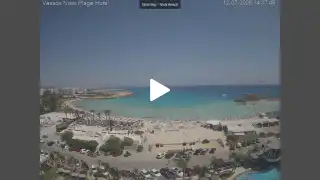 Thumbnail July 12, 2026 12:00 Ayia Napa Cyprus - Nissi Beach Panorama