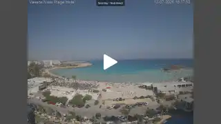 Thumbnail July 12, 2026 14:00 Ayia Napa Cyprus - Nissi Beach Panorama