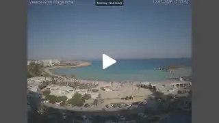 Thumbnail July 12, 2026 15:00 Ayia Napa Cyprus - Nissi Beach Panorama