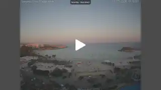 Thumbnail July 12, 2026 17:00 Ayia Napa Cyprus - Nissi Beach Panorama