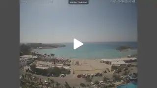 Thumbnail July 13, 2026 07:00 Ayia Napa Cyprus - Nissi Beach Panorama