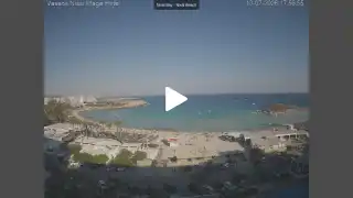 Thumbnail July 13, 2026 15:00 Ayia Napa Cyprus - Nissi Beach Panorama