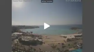 Thumbnail July 15, 2026 06:00 Ayia Napa Cyprus - Nissi Beach Panorama