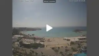 Thumbnail July 15, 2026 07:00 Ayia Napa Cyprus - Nissi Beach Panorama