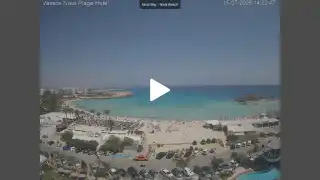 Thumbnail July 15, 2026 12:00 Ayia Napa Cyprus - Nissi Beach Panorama
