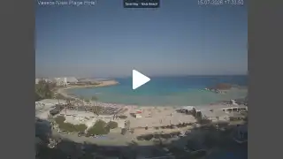 Thumbnail July 15, 2026 15:00 Ayia Napa Cyprus - Nissi Beach Panorama