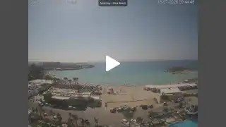 Thumbnail July 16, 2026 07:00 Ayia Napa Cyprus - Nissi Beach Panorama