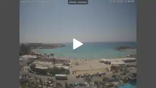 Thumbnail July 16, 2026 08:00 Ayia Napa Cyprus - Nissi Beach Panorama