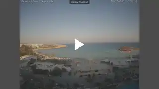 Thumbnail July 16, 2026 16:00 Ayia Napa Cyprus - Nissi Beach Panorama