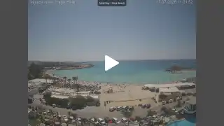 Thumbnail July 17, 2026 08:00 Ayia Napa Cyprus - Nissi Beach Panorama