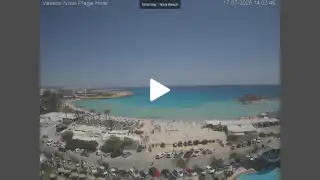 Thumbnail July 17, 2026 11:00 Ayia Napa Cyprus - Nissi Beach Panorama