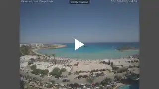Thumbnail July 17, 2026 13:00 Ayia Napa Cyprus - Nissi Beach Panorama