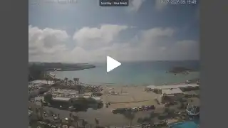 Thumbnail July 18, 2026 07:00 Ayia Napa Cyprus - Nissi Beach Panorama