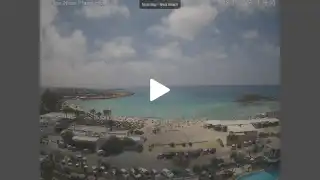 Thumbnail July 18, 2026 09:00 Ayia Napa Cyprus - Nissi Beach Panorama