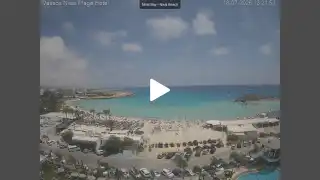 Thumbnail July 18, 2026 11:00 Ayia Napa Cyprus - Nissi Beach Panorama