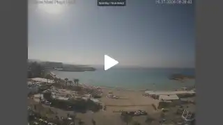 Thumbnail July 19, 2026 06:00 Ayia Napa Cyprus - Nissi Beach Panorama
