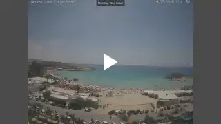 Thumbnail July 19, 2026 09:00 Ayia Napa Cyprus - Nissi Beach Panorama