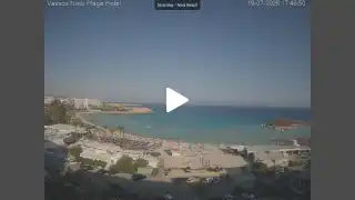 Thumbnail July 19, 2026 15:00 Ayia Napa Cyprus - Nissi Beach Panorama