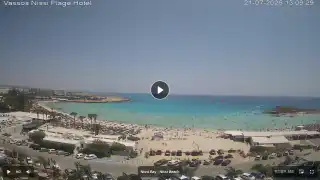 Thumbnail July 21, 2026 10:00 Ayia Napa Cyprus - Nissi Beach Panorama