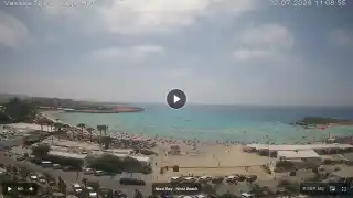 Thumbnail July 22, 2026 08:00 Ayia Napa Cyprus - Nissi Beach Panorama