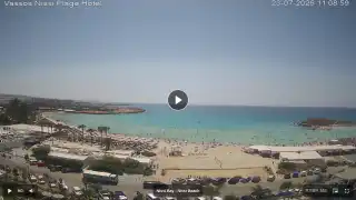 Thumbnail July 23, 2026 08:00 Ayia Napa Cyprus - Nissi Beach Panorama