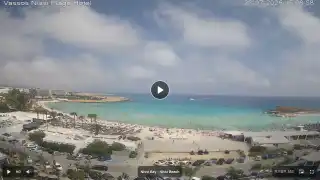 Thumbnail July 23, 2026 12:00 Ayia Napa Cyprus - Nissi Beach Panorama