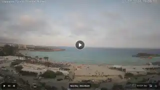 Thumbnail July 23, 2026 16:00 Ayia Napa Cyprus - Nissi Beach Panorama