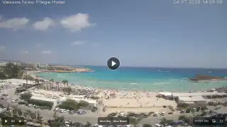 Thumbnail July 24, 2026 11:00 Ayia Napa Cyprus - Nissi Beach Panorama