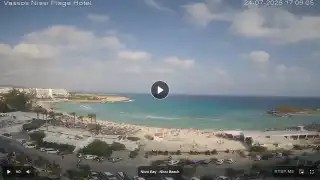 Thumbnail July 24, 2026 14:00 Ayia Napa Cyprus - Nissi Beach Panorama