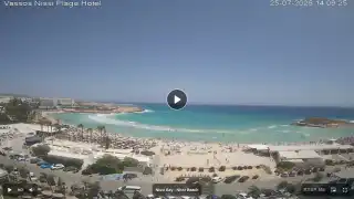 Thumbnail July 25, 2026 11:00 Ayia Napa Cyprus - Nissi Beach Panorama