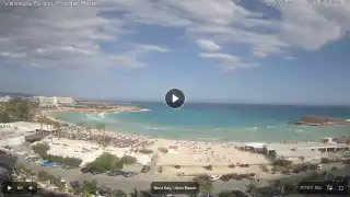 Thumbnail July 25, 2026 14:00 Ayia Napa Cyprus - Nissi Beach Panorama