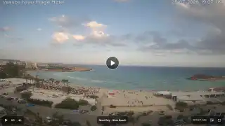 Thumbnail July 25, 2026 16:00 Ayia Napa Cyprus - Nissi Beach Panorama