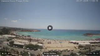 Thumbnail July 26, 2026 08:00 Ayia Napa Cyprus - Nissi Beach Panorama