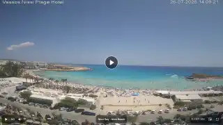 Thumbnail July 26, 2026 11:00 Ayia Napa Cyprus - Nissi Beach Panorama
