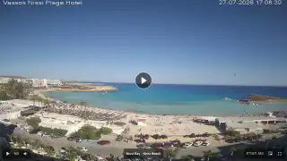 Thumbnail July 27, 2026 14:00 Ayia Napa Cyprus - Nissi Beach Panorama
