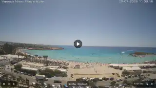 Thumbnail July 28, 2026 08:00 Ayia Napa Cyprus - Nissi Beach Panorama