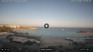 Thumbnail July 29, 2026 16:00 Ayia Napa Cyprus - Nissi Beach Panorama
