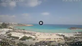 Thumbnail August 7, 2026 12:00 Ayia Napa Cyprus - Nissi Beach Panorama